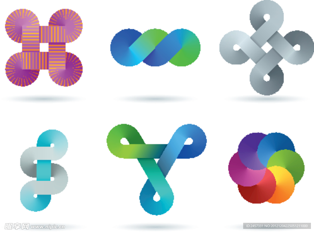 3d扭曲logo
