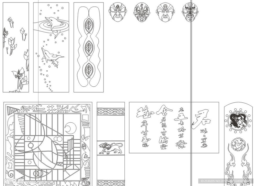 永恒图库机理雕刻系列