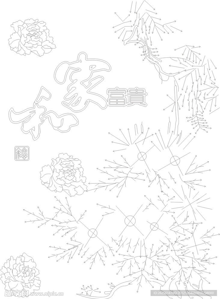 十字绣 丝带绣 雕刻