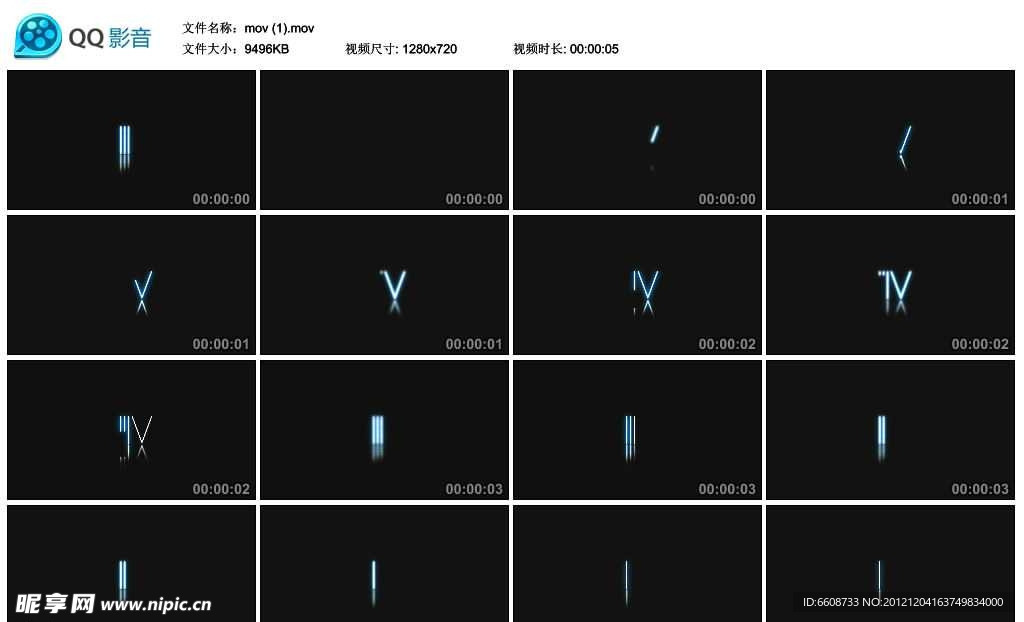 抽象动态视频背景素材