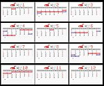 2013台历有国定休假日期