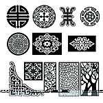 镂空花纹