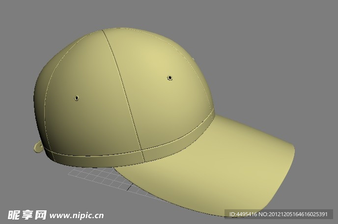 帽子3d