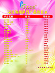 价目表