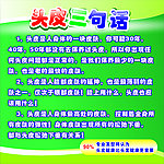 头皮三句话