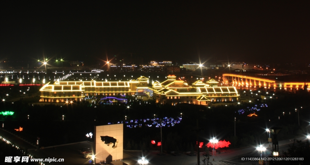 阿拉善夜景