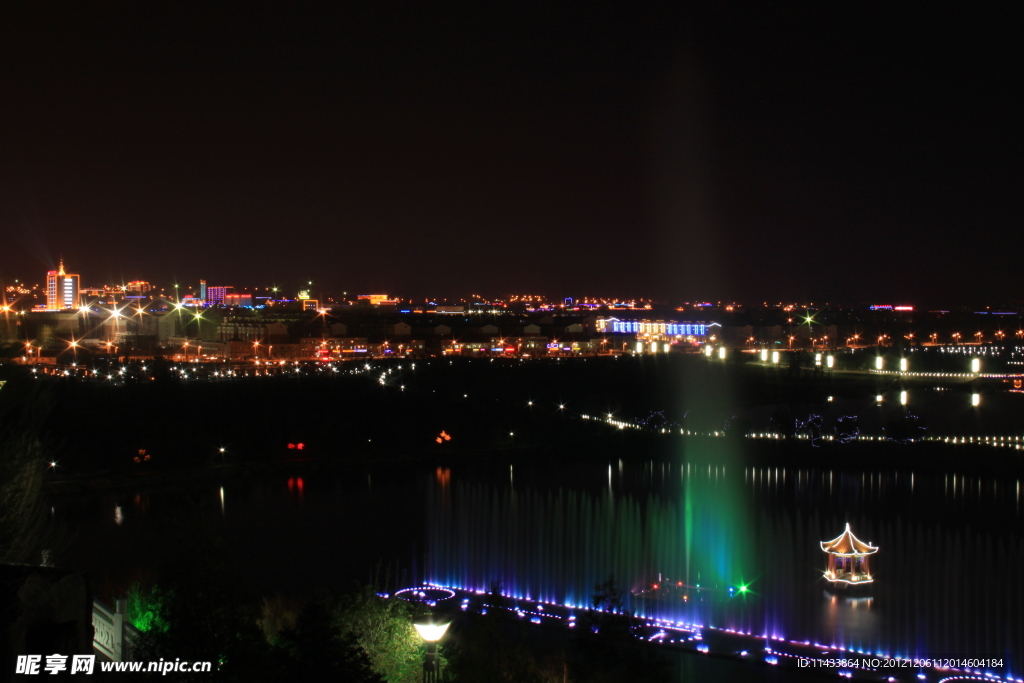 阿拉善夜景