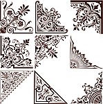欧式花纹