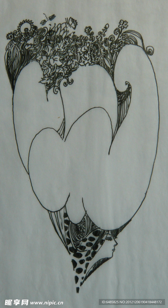 花冠美女