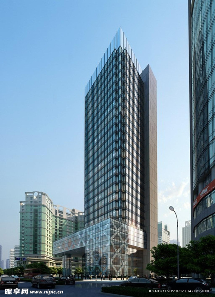 城市高楼办公楼商业中心