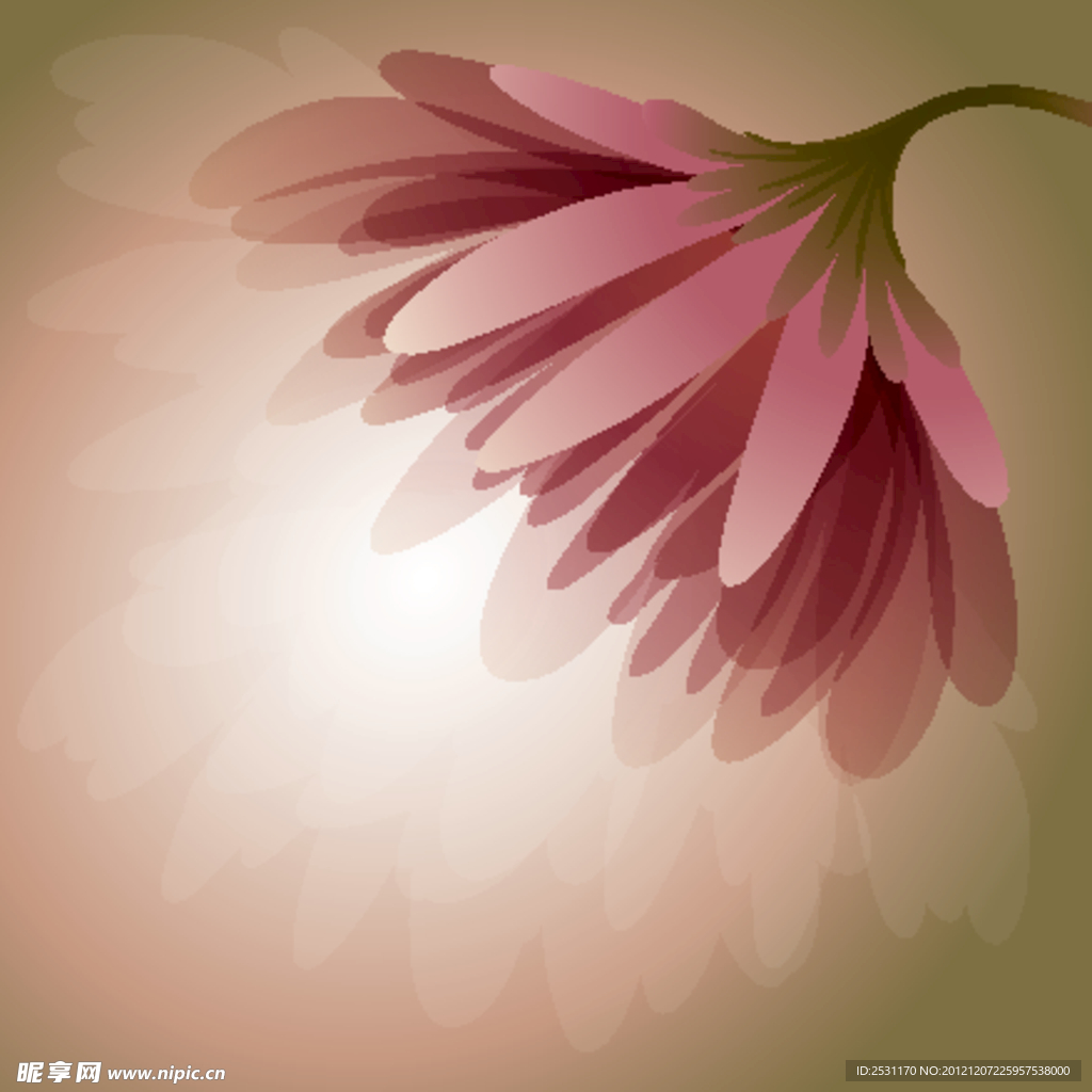 梦幻花纹