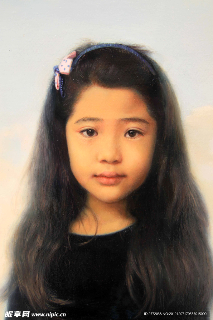 可爱小女童