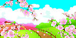 桃花psd分层素材