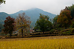 秋季山村