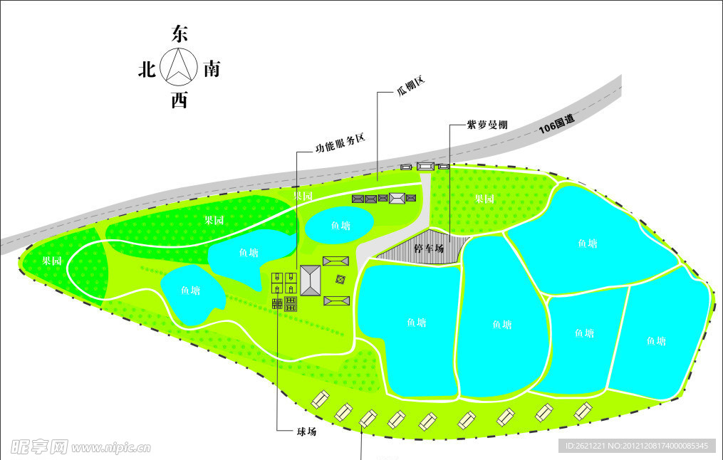 农场平面图