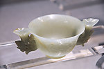 牵牛花双耳玉碗