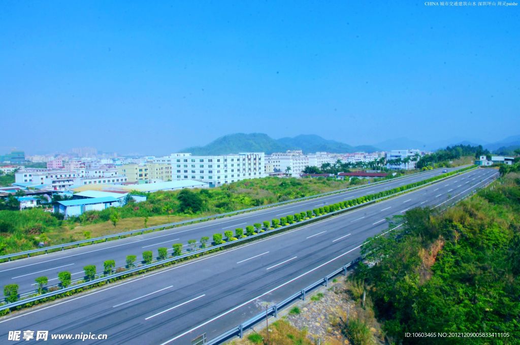 交通建设 工业区风景