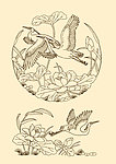 中国纹样 鹭鸶