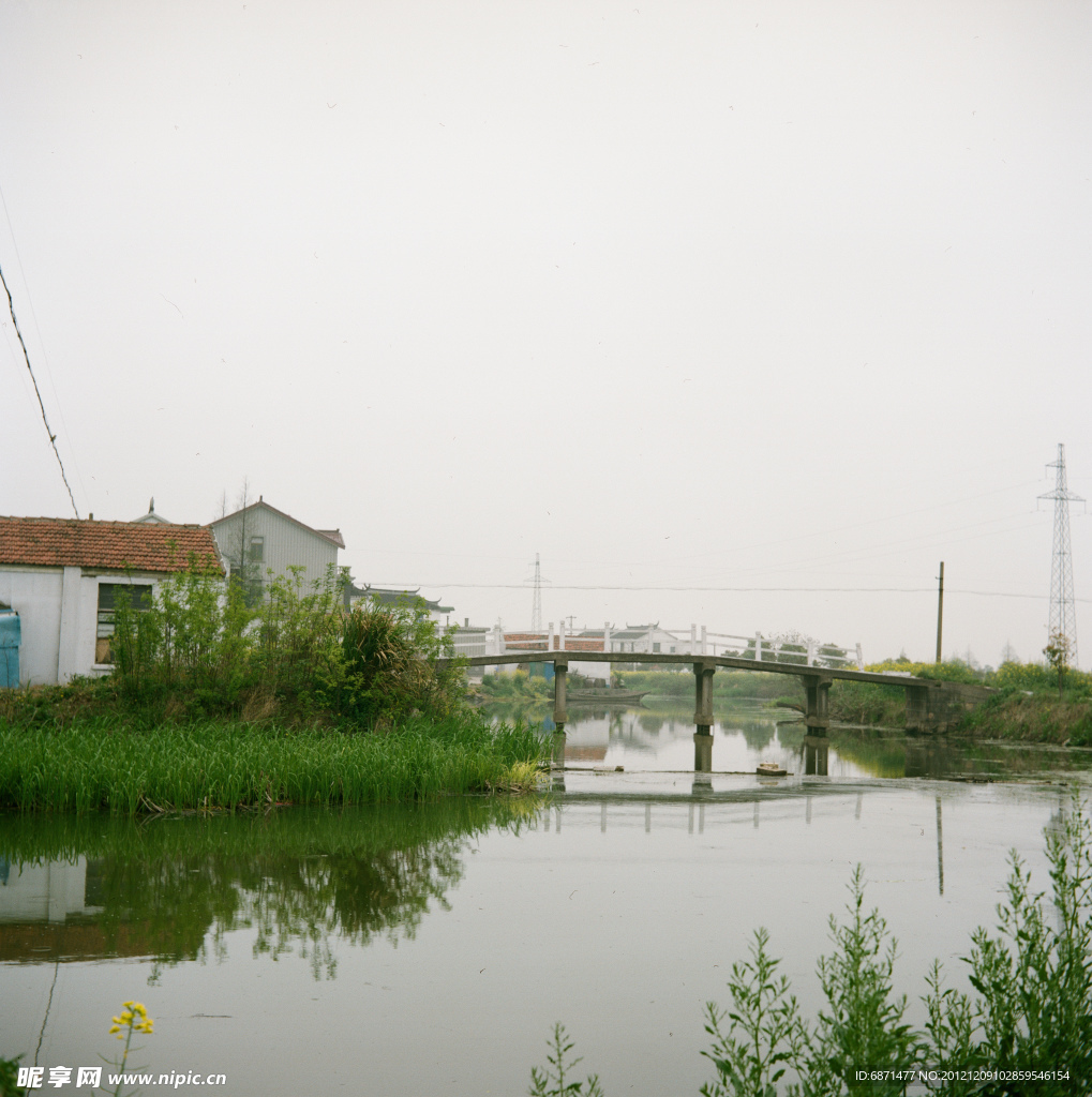 江南乡村小桥流水