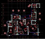 东方润园样板房施工图及实景