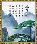 迎客松装饰画