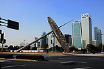 陆冢嘴世纪广场街景