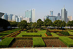 陆冢嘴世纪广场街景
