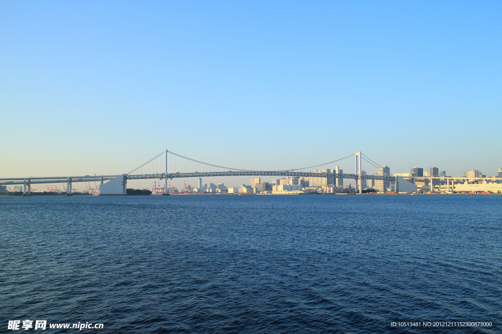 海面 钢架桥