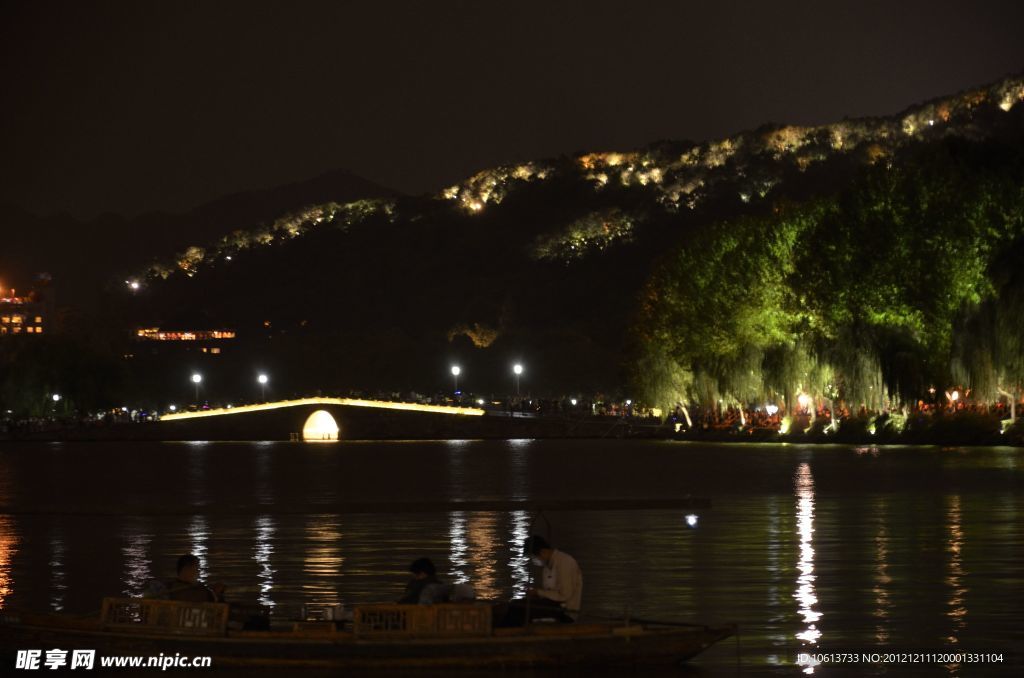 西湖夜景