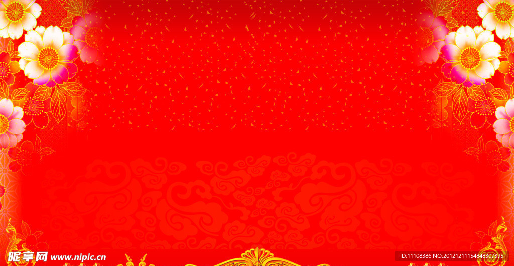 红色喜庆背景
