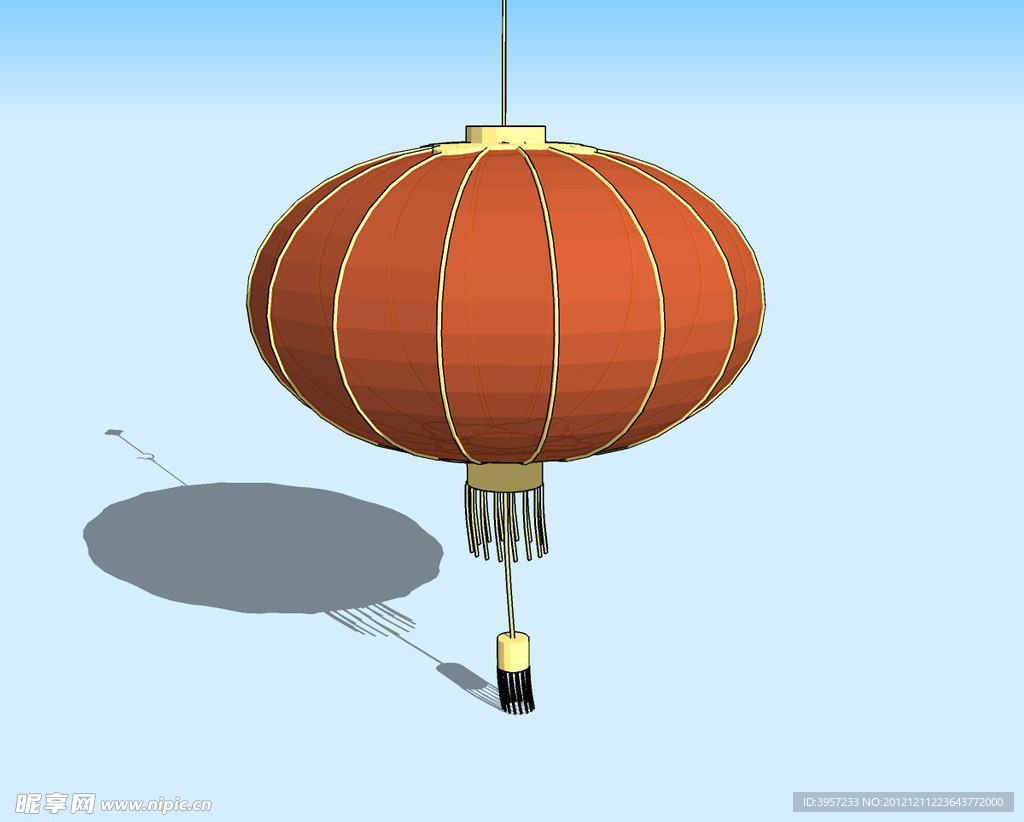 灯笼3D模型