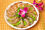 韩国料理烤虾