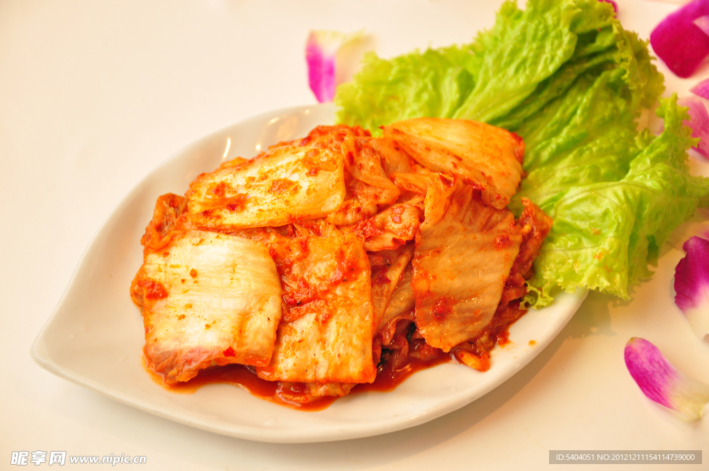 韩国料理辣椒泡菜