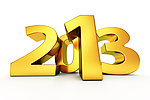 2013立体金属字