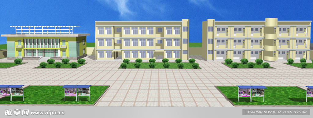 学校效果图