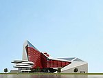 现代抽象高科技建筑