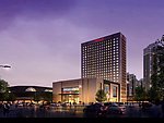 繁华都市商业中心夜景效果图