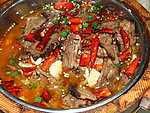 木桶牛肉