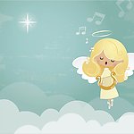 卡通蝴蝶仙子