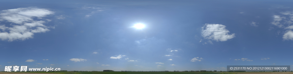 蔚蓝的天空