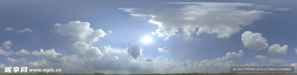 蔚蓝的天空
