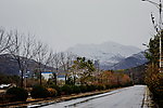 泗沟的薄雪