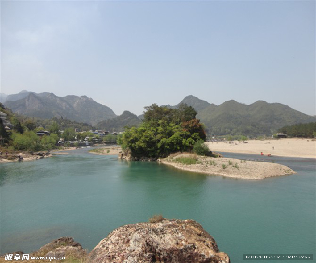 楠溪江风景