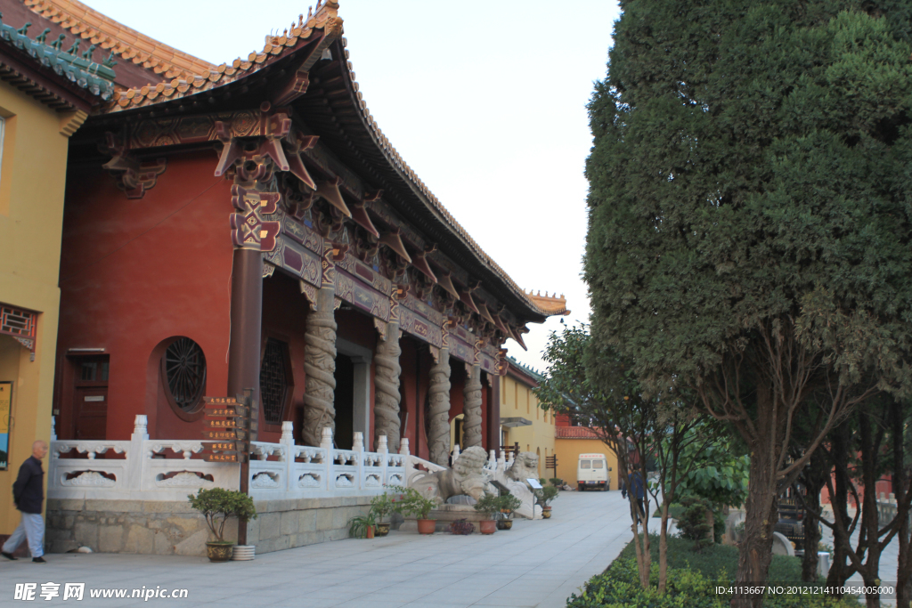 东林寺风景