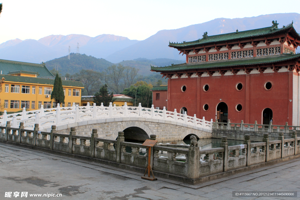 东林寺风景