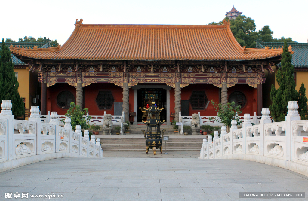 东林寺风景