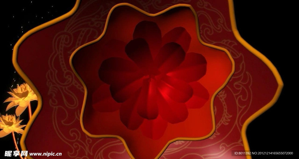中国红婚庆素材
