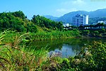 山水风景 碧水蓝天
