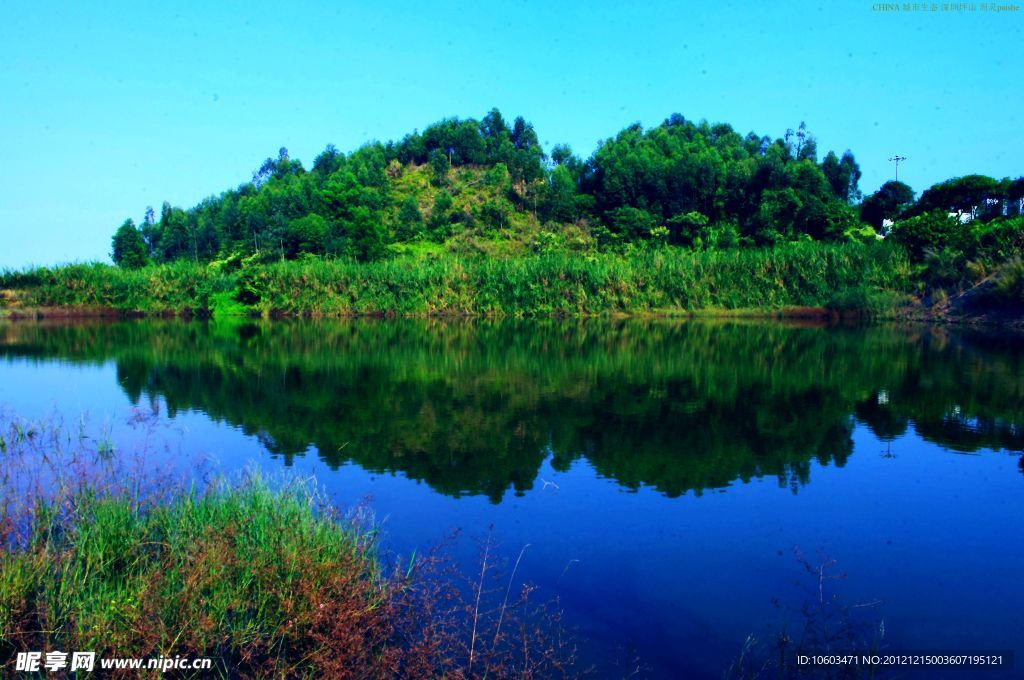 高山绿岛 碧水蓝天