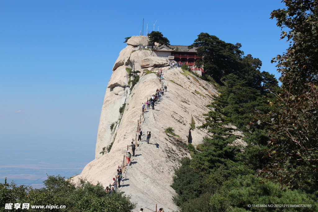 华山西峰